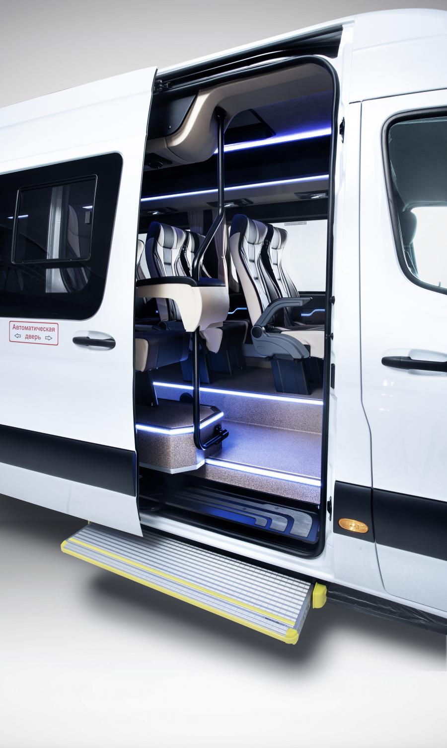 Детали экстерьера Mercedes-Benz Sprinter Tourist 516 CDI 2019 года  (RU) (фото 9 из 14)